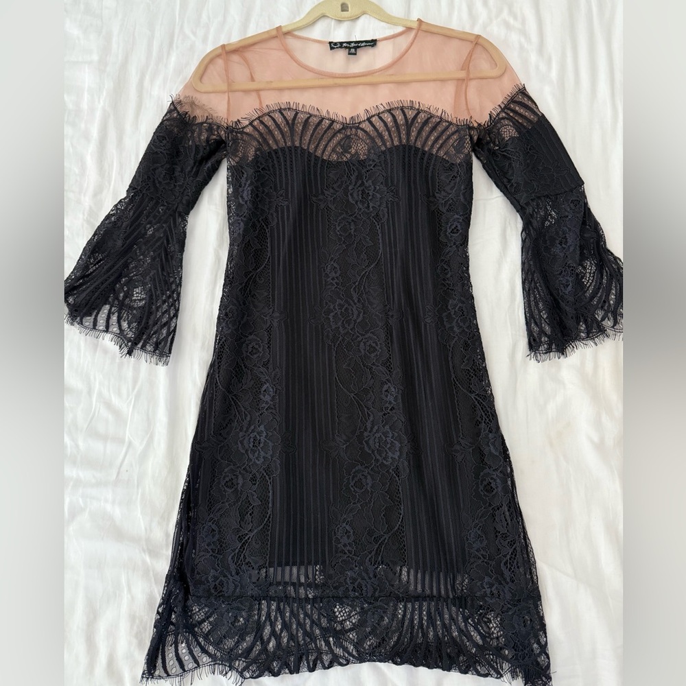 For Love & Lemons black mini dress
